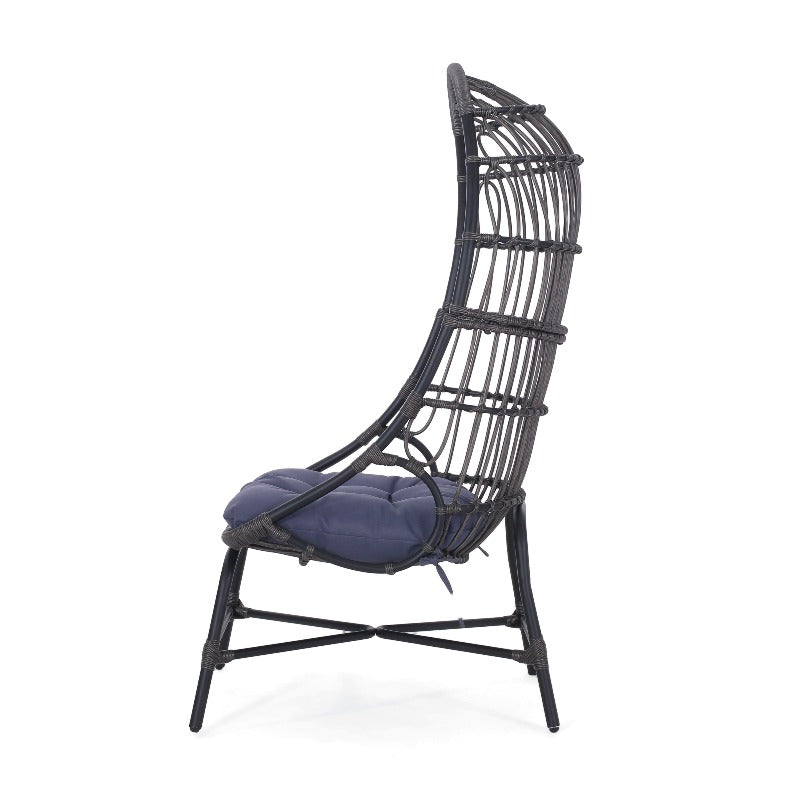 Elon Cocoon Chair, Patio Lounge Chair, Comfortable, Breathable and Durable and Easy to Clean, Suitable for Outdoor Relaxation in Patios, Gardens, Backyards and Poolside Areas.